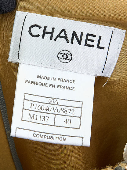 Chanel | Wool Silk Woven Suit Size 40 00A