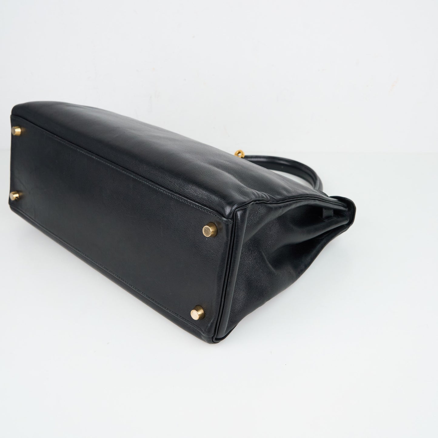 Hermes｜ Kelly32 Handbag Black Gulliver  1994