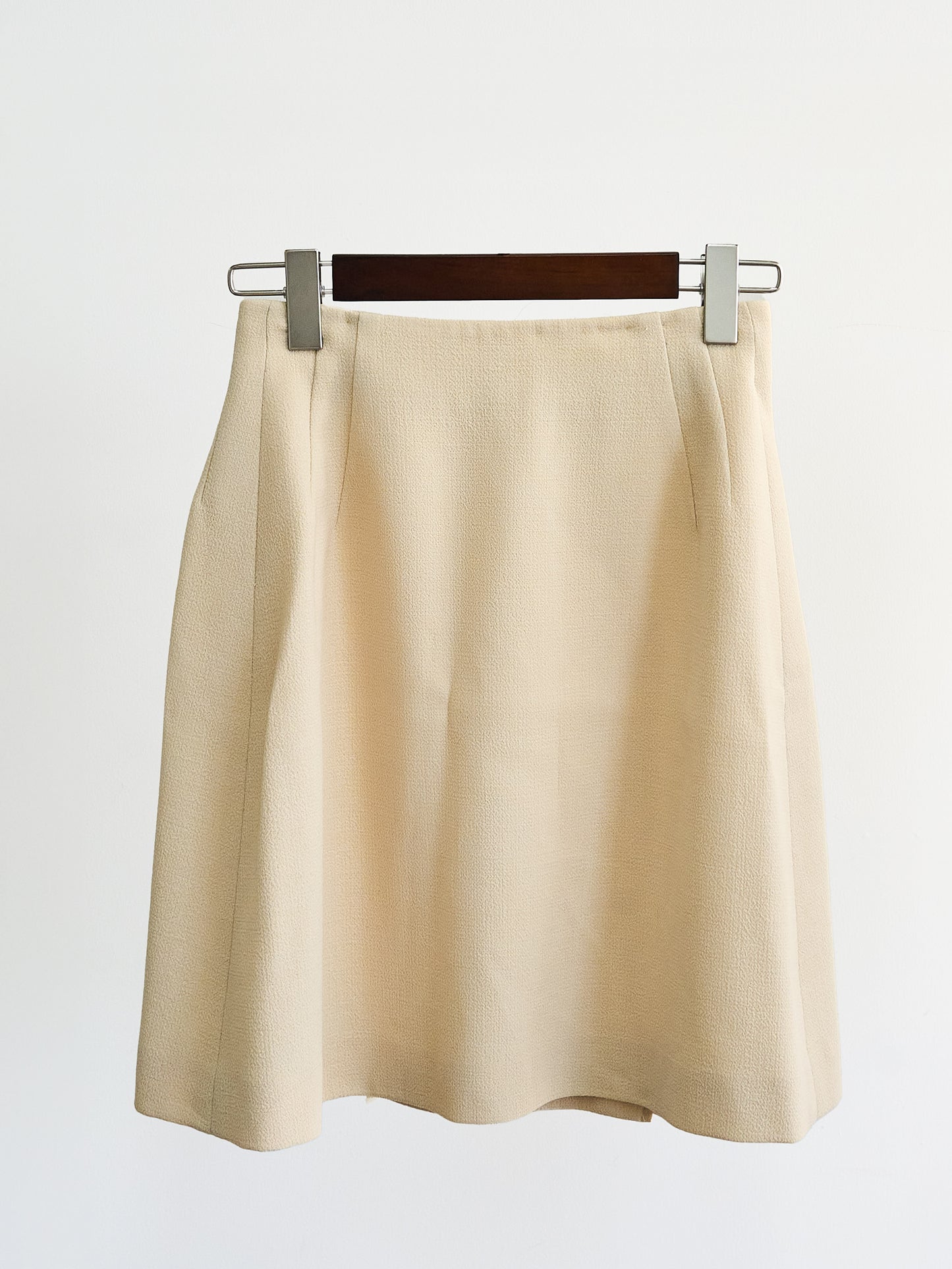 Loewe| beige Blazer&Skirt Setup