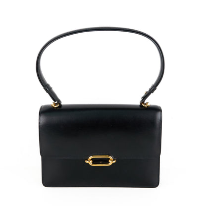 Hermes｜Fonsbelle shoulder bag Box Calf  Black  1989