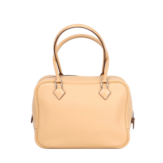 Hermes｜ Plume Mini Handbag Natural Sable 2012 Swift