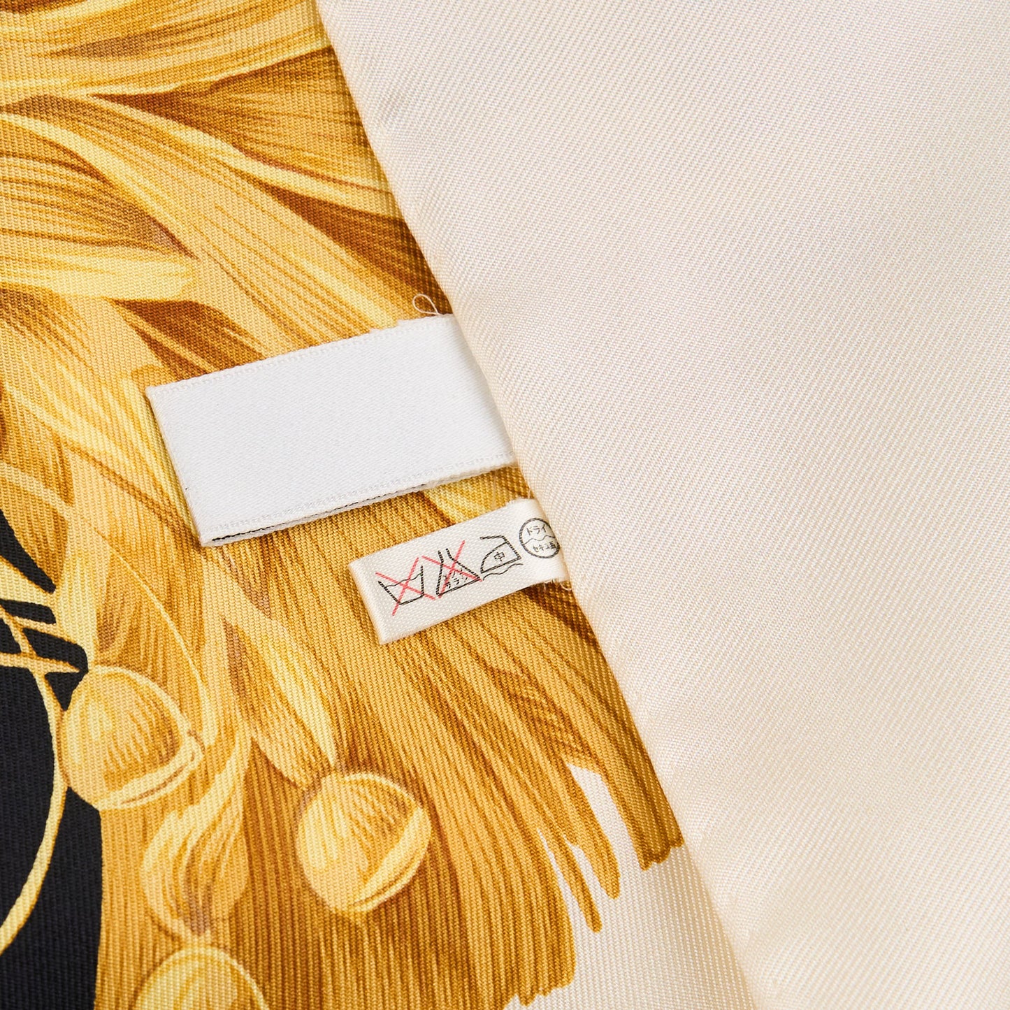Christian Dior | Black Silk Logo Scarf