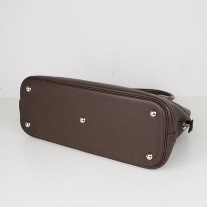Hermes｜Bolide 31 HandBag Chocolat Taurillon Clemence 2008