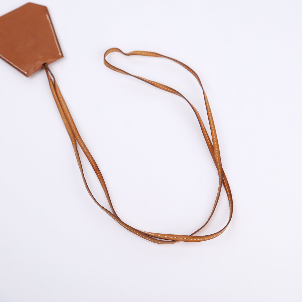 Hermes Barenia Clochette Key Holder Necklace,strap