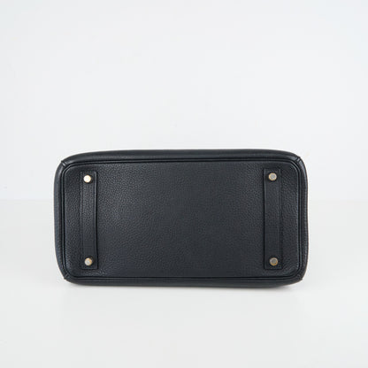 Hermes｜HAC 32 Haut a Courroies Handbag Fjord Black  2004