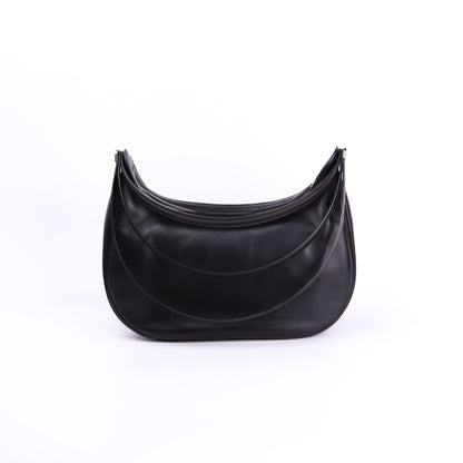 Hermes Caporal Handbag in Black Evercalf 2002 (Margiela Era)
