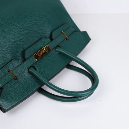 Hermes｜Birkin 35 Vachette Ardennes Vert Anglais 1994