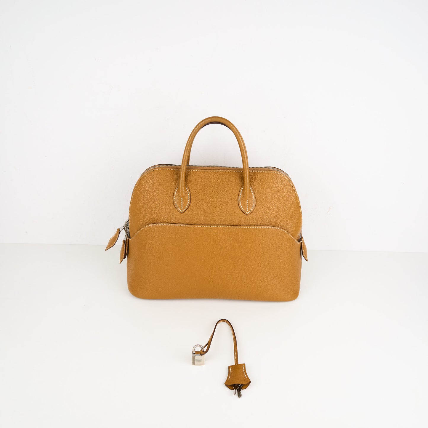 Hermes｜Bolide 1923-30 Handbag Coromandel Cherve Caramel 2006