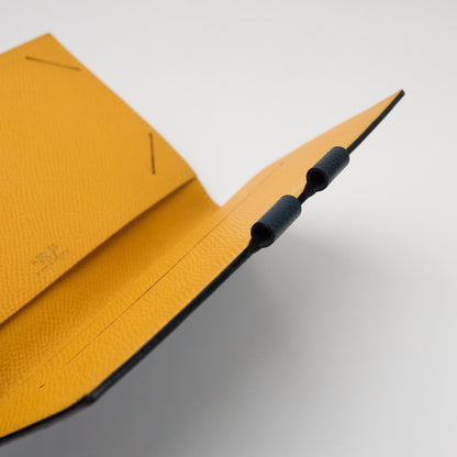 Hemres| Journal Case Epsom Blue Nuit Jaune Ambre 1999