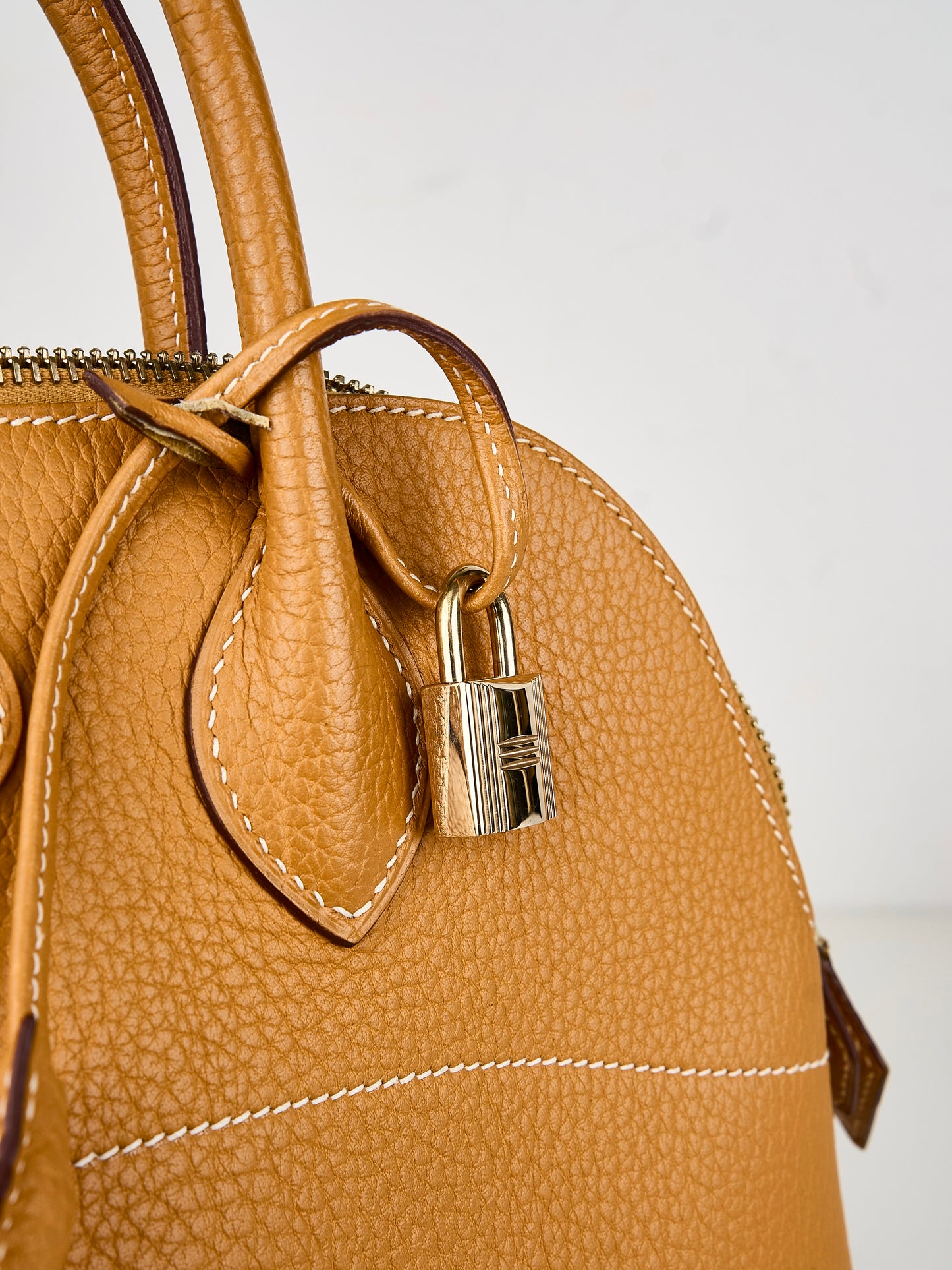 Hermes｜Bolide 31 Natural Sable Ardennes 2way  Handbag 2004