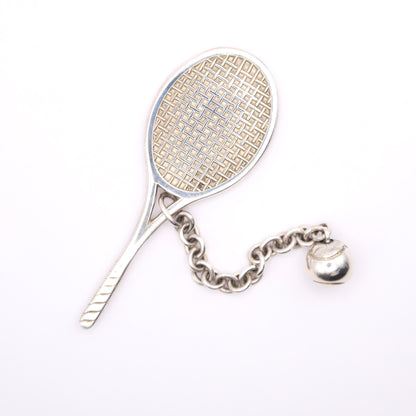 Tiffany&Co.| S925 Silver Keyring Charm tennis