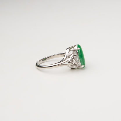 Platinum Jadeite Diamond  PM850  Ring #13