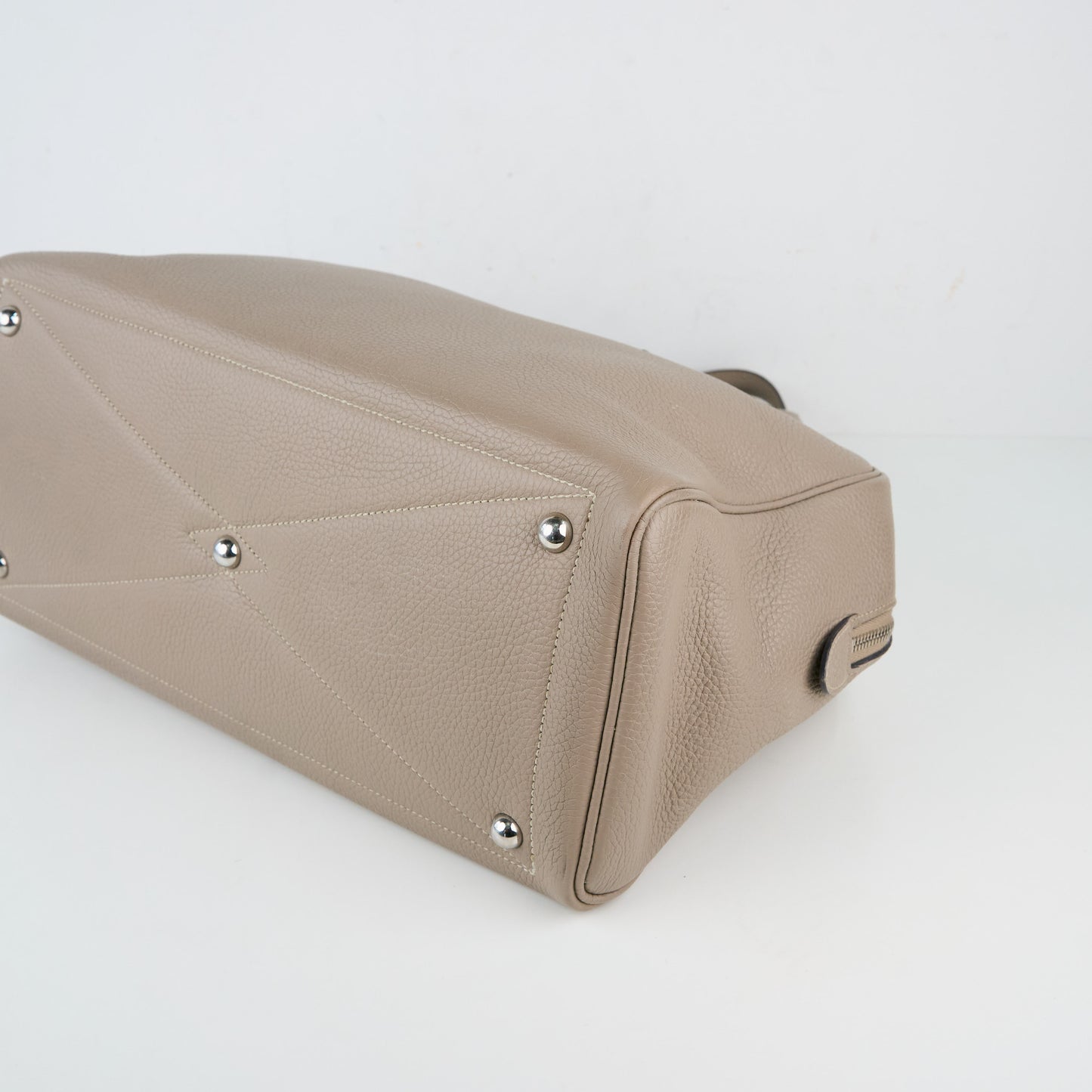 Hermes| Victoria Ⅱ 35 Gris Tourterelle Taurillon Clemence 2015