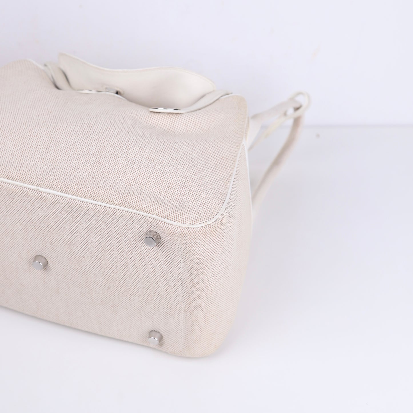 Hermes｜ Lindy 30 2-way Handbag  Black  Swift/Toile 2007