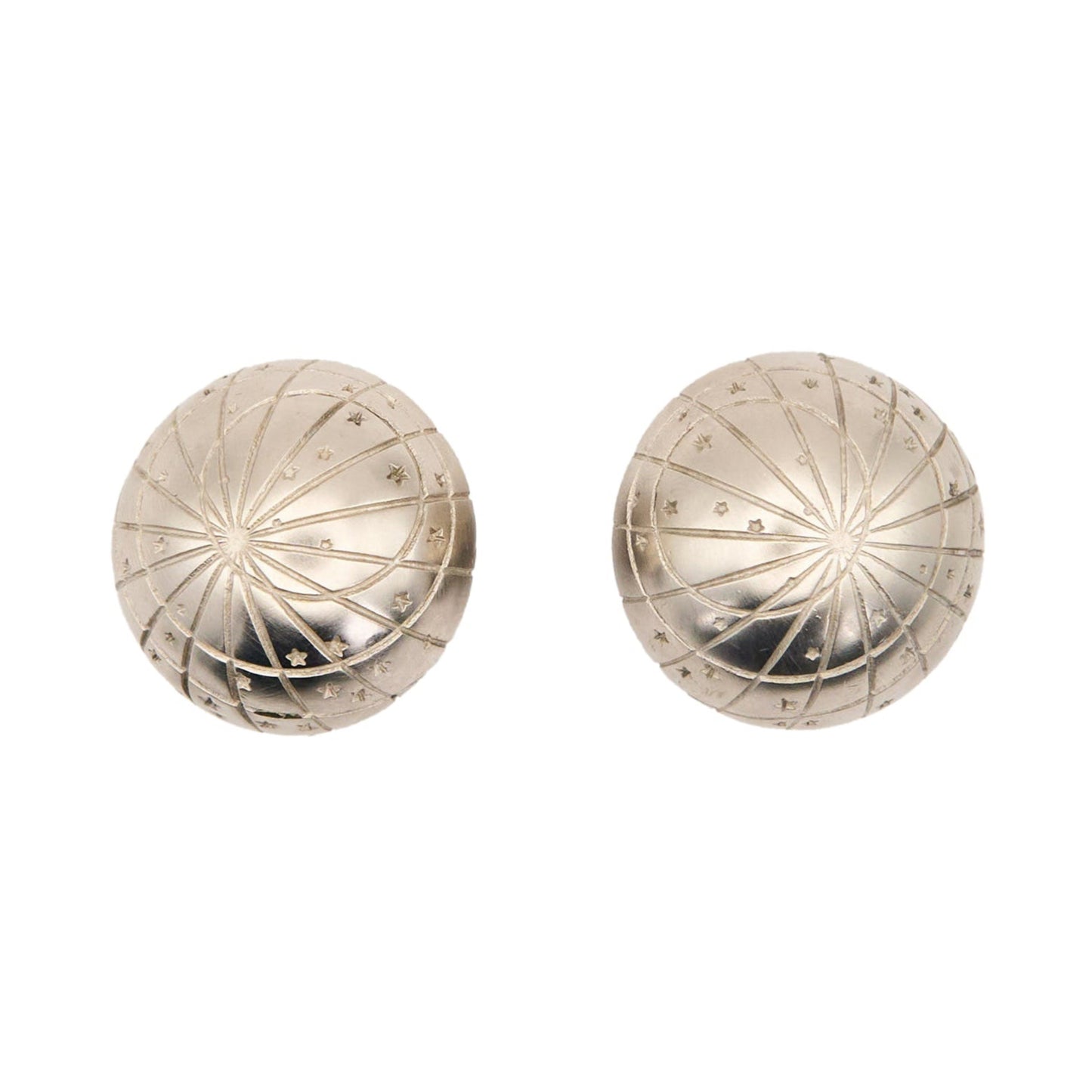 Hermes | Zodiac Globe Silver Earring