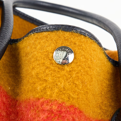 Hermes｜ Garden Party PM  Wool Handbag Limited