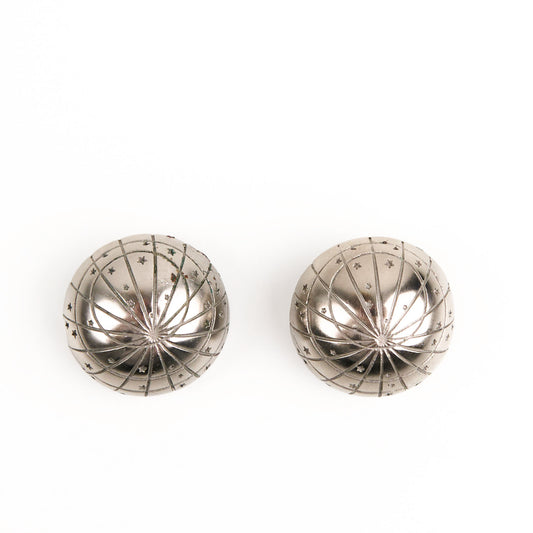 Hermes | Zodiac Globe Silver Earring