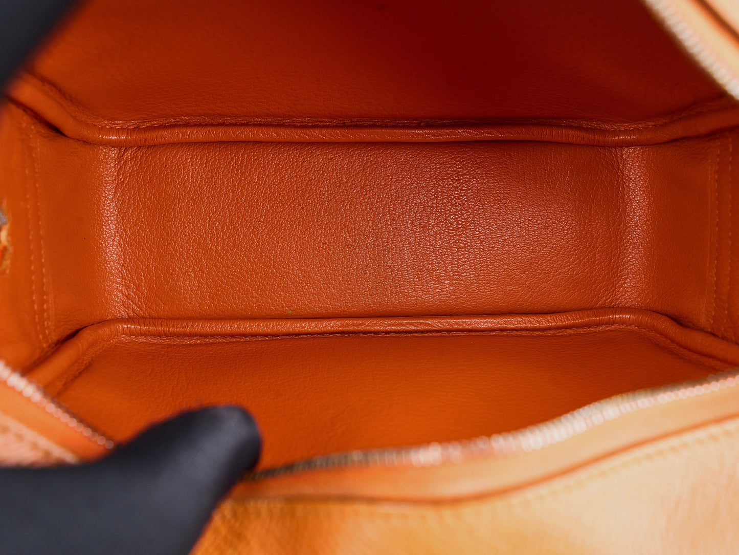 Hermes｜ Plume Mini  Handbag Plume 20 Epsom Orange