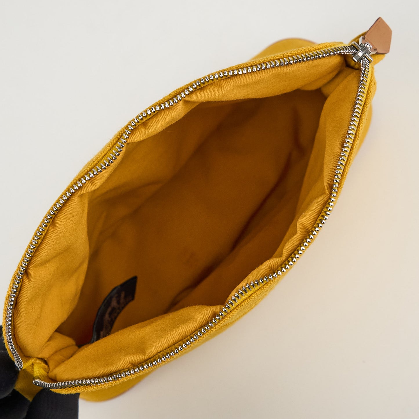 Hermes｜Bolide Cosmetic Pouch Toile Jaune