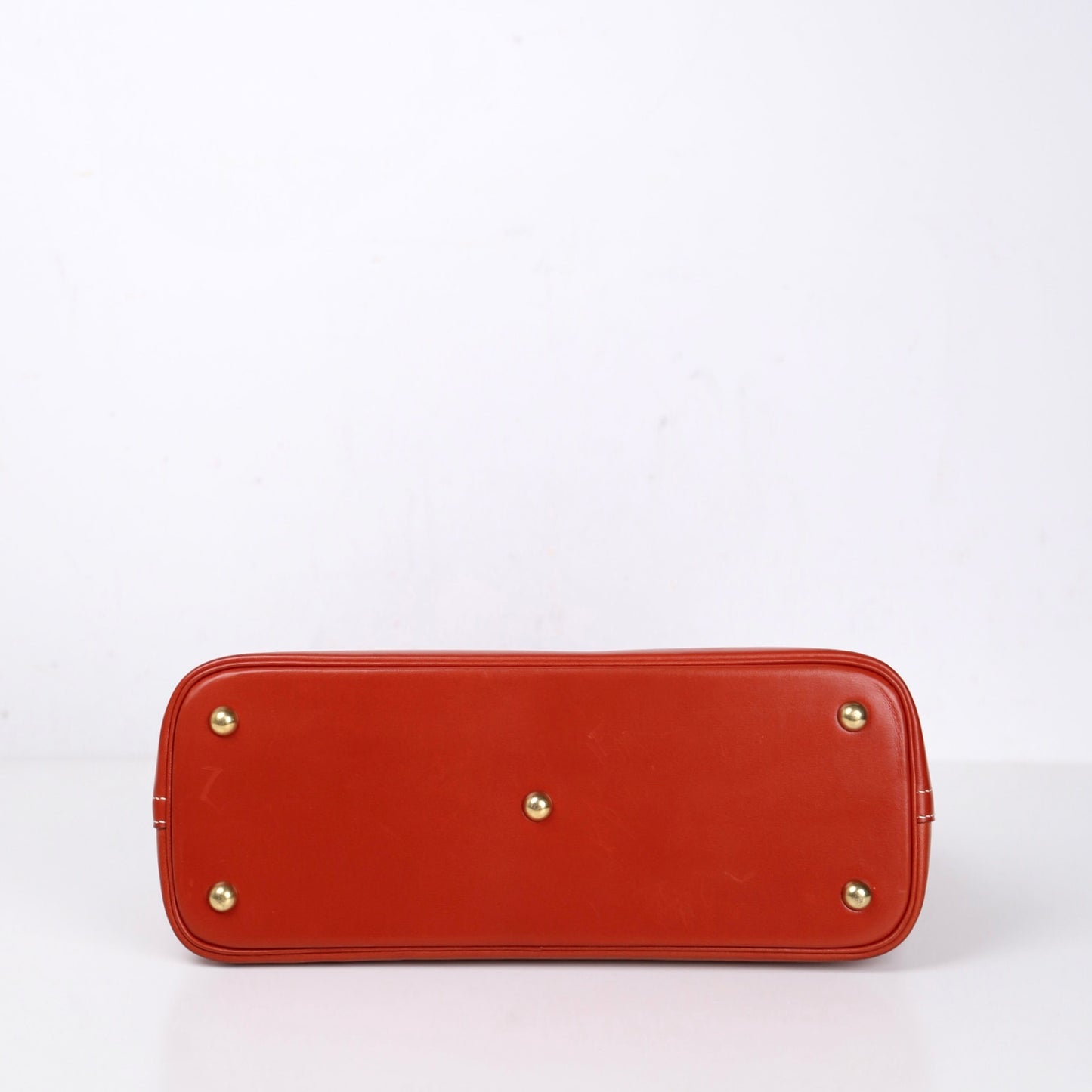 Hermes｜Bolide 31 Handbag Box Calf Brique 1995