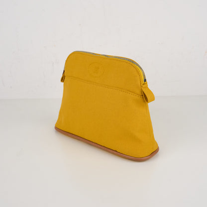Hermes｜Bolide Cosmetic Pouch Toile Jaune