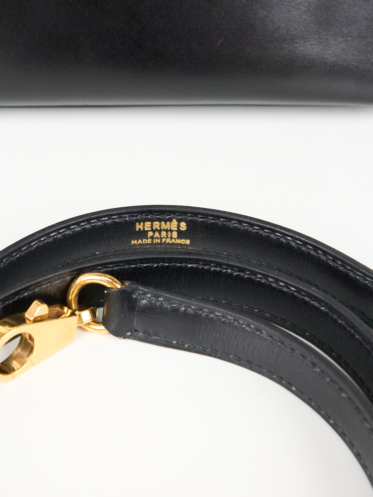 Hermes｜ Kelly28 Handbag Box calf 1992