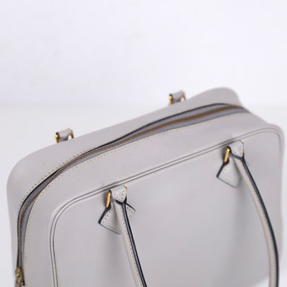 Hermes｜ Plume Mini  Handbag Plume 20 Box Calf Gris Perle 2011