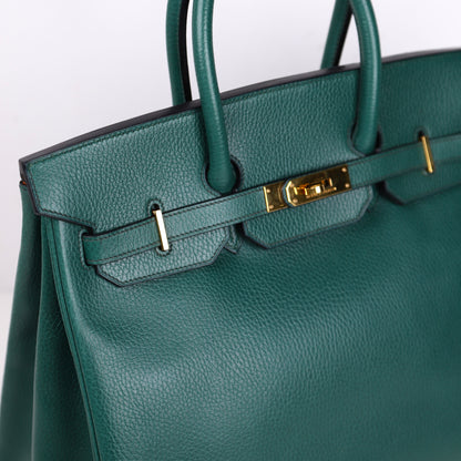 Hermes｜Birkin 35 Vachette Ardennes Vert Anglais 1994