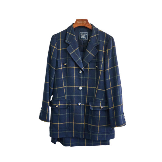 Burberry | wool Jacket &skirt Setup