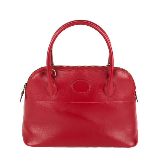 Hermes｜ Bolide 27 2-way Handbag Box Calf Rough Vif  1996