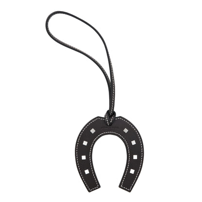 Hermes|Paddock Fer a Cheval Horse shoe Charm swift Ebene