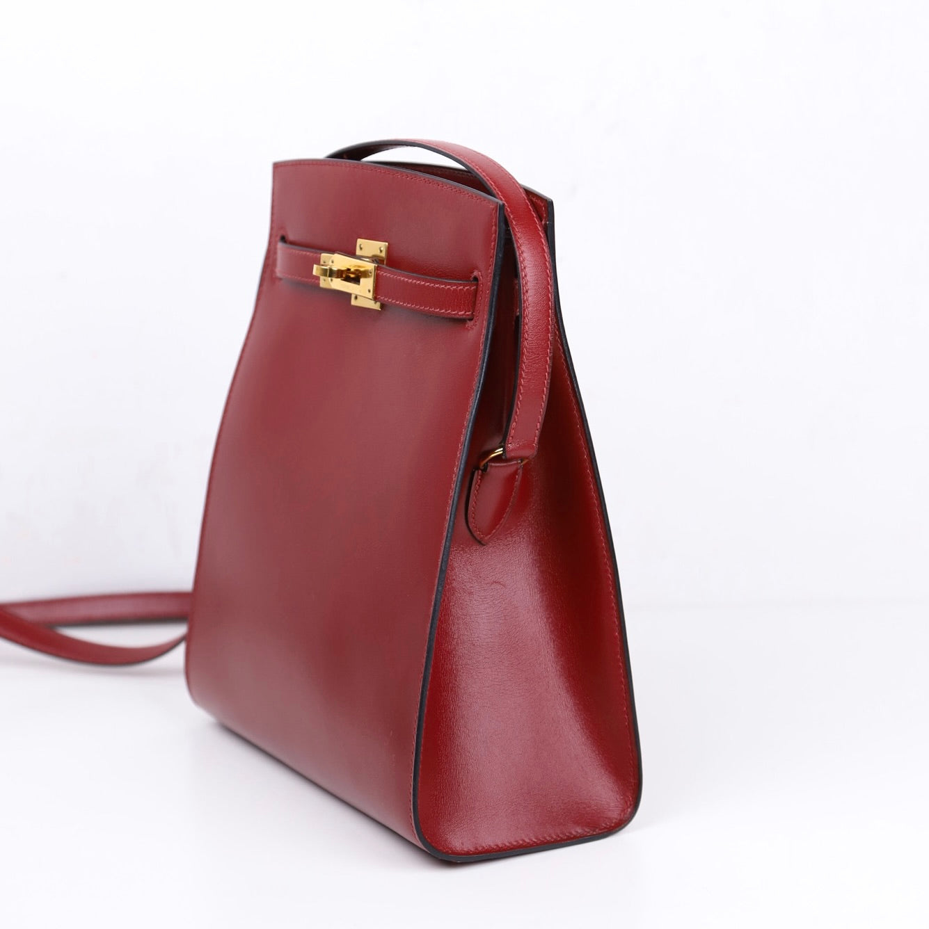 Hermes｜ Kelly Sport Shoulder Bag Box Calf Rough H 1993