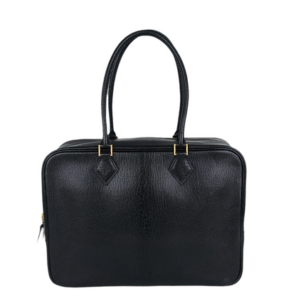 Hermes｜ Plume32 Black Coromandel Cherve