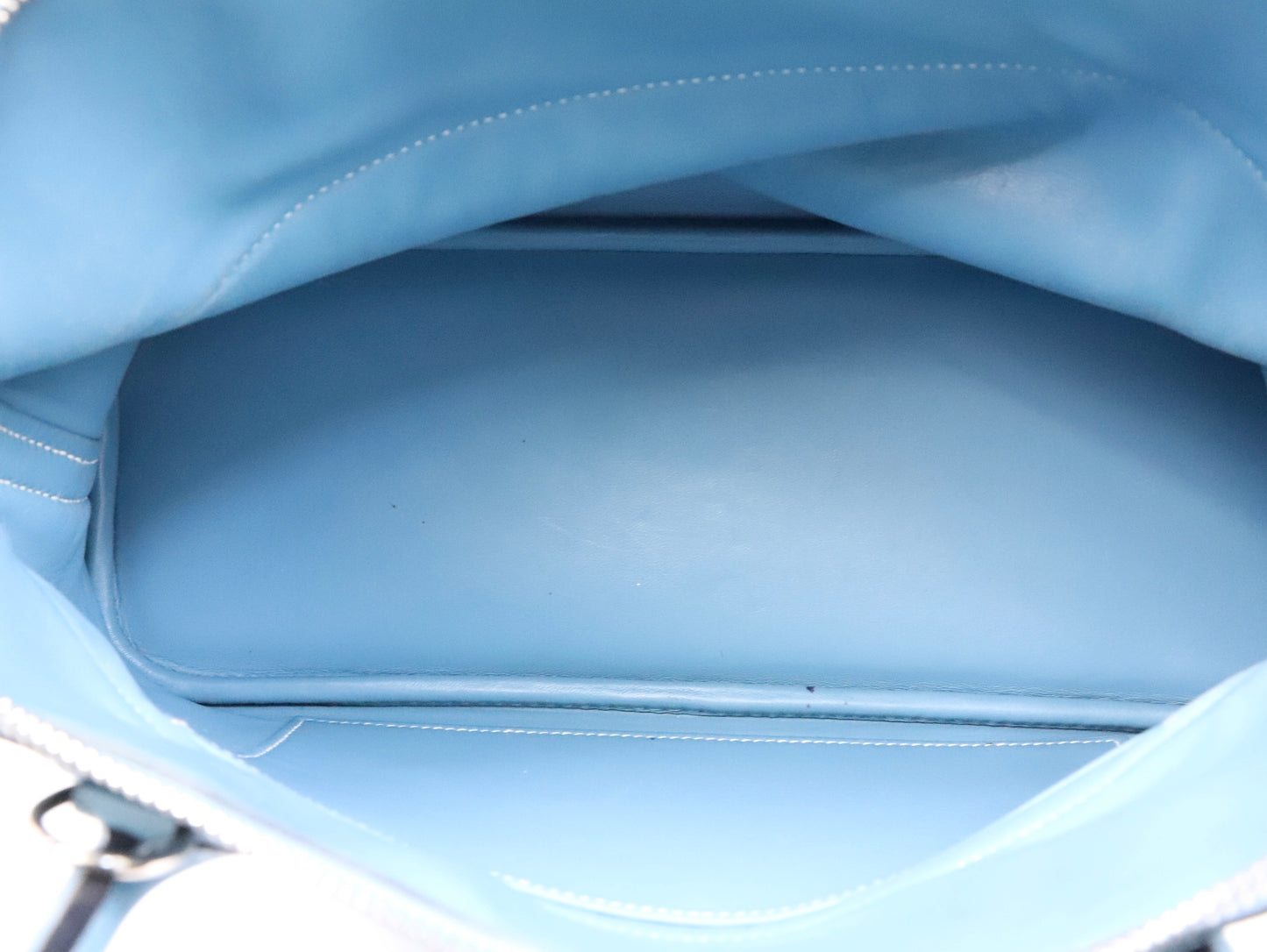 Hermes｜Bolide 31 HandBag  Blue Jean Taurillon Clemence 2009