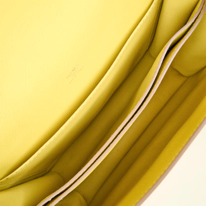 Hermes｜ Roulis 23 Shoulder bag  Lime Evercolor 2021