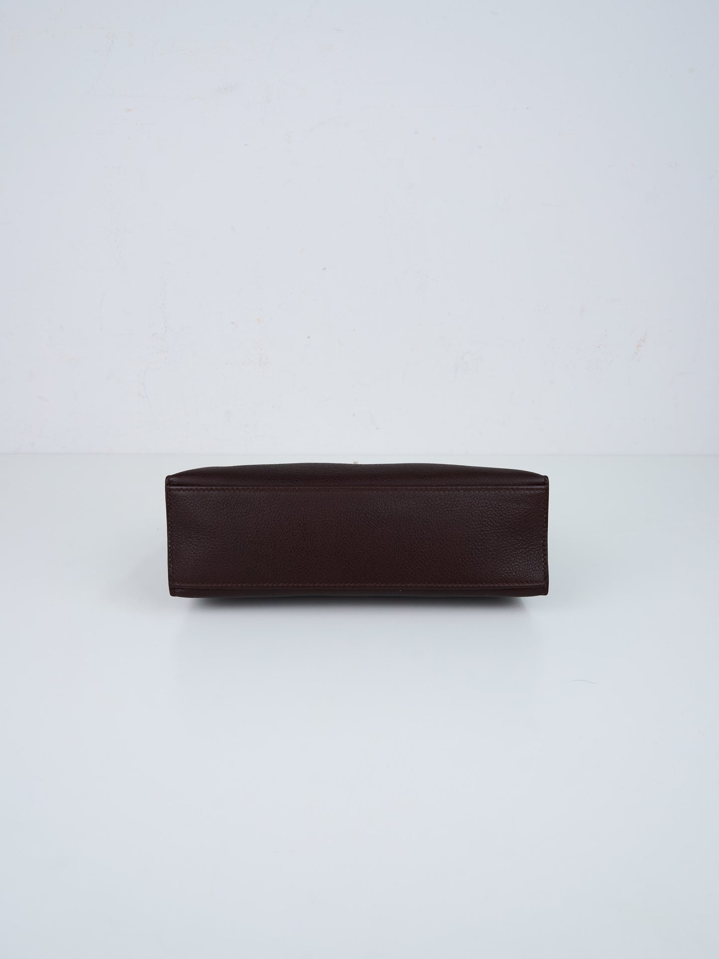 Hermes｜Kelly Pochette Havana Handbag Evergrain 2006
