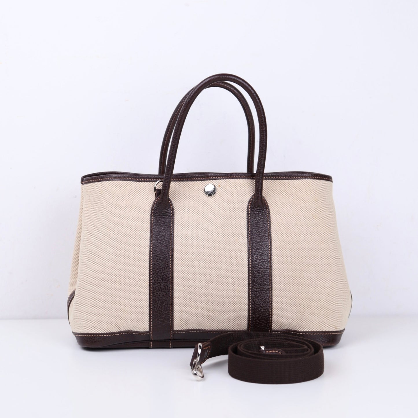 Hermes｜ Garden Party  TPM  2-Way Handbag Toile 2006