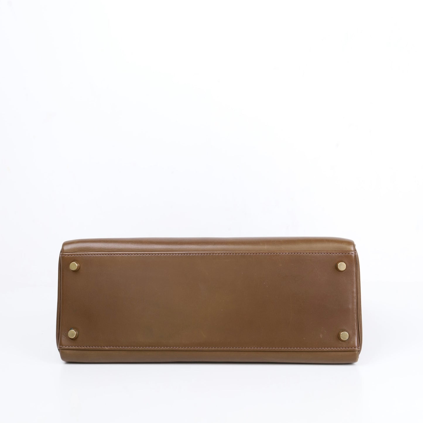 Hermes｜ Kelly 32  Handbag Barenia Vert Olive 2001