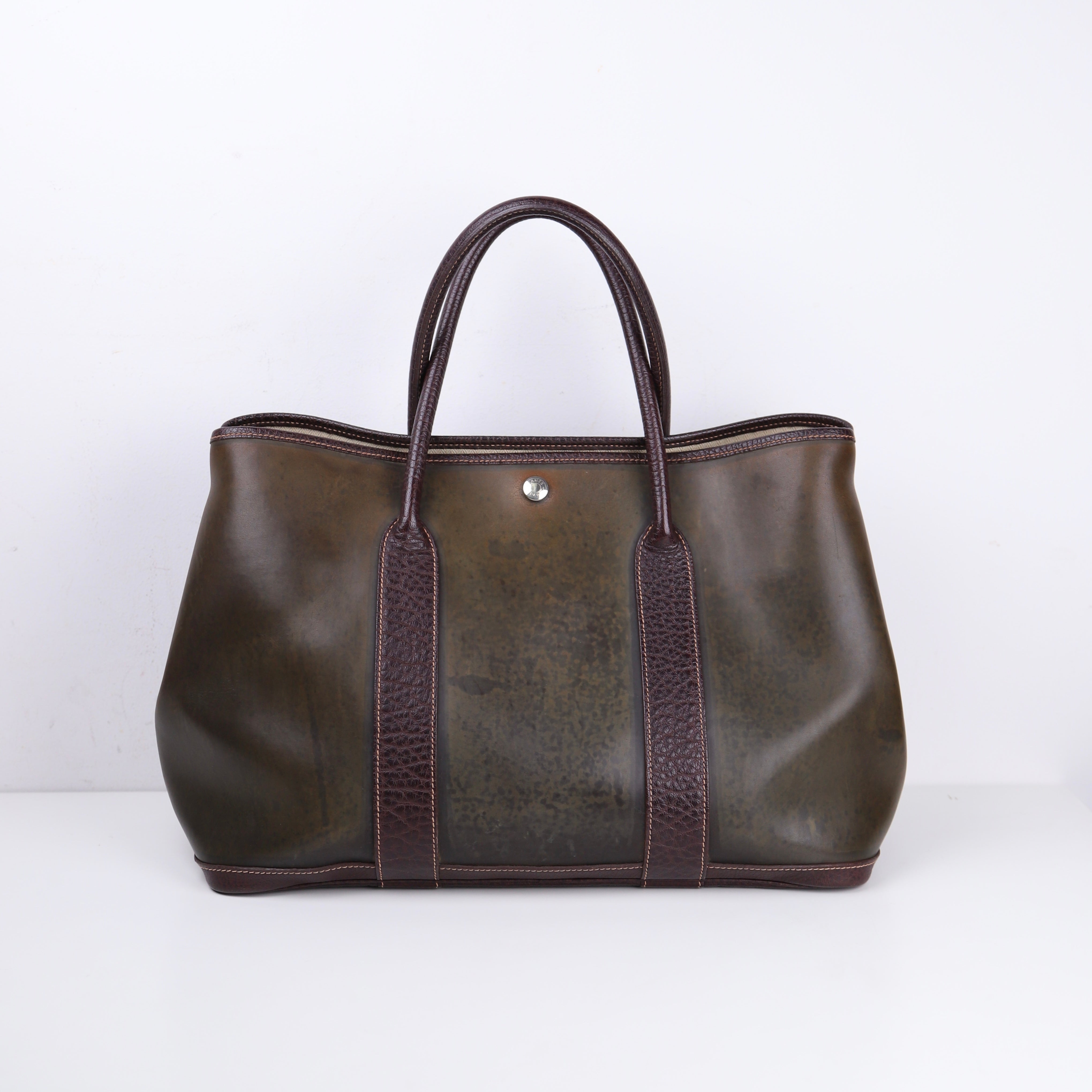 Hermès Amazonia Garden Party PM Handbag 2015 | Authenticated