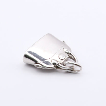 Hermes | S925 Silver  Bolide Bag Motif Pendant Top Charm