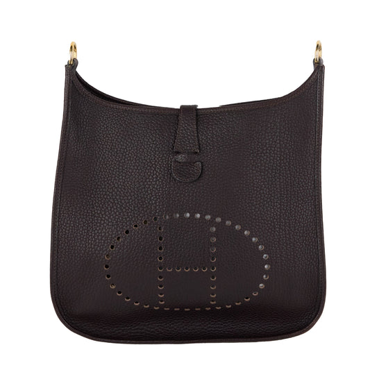 Hermes｜ Evelyne GM Shoulder bag Ebene Fjord  2002