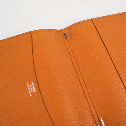 Hemres| Journal Case Passport Cover Havana/Orange  2007