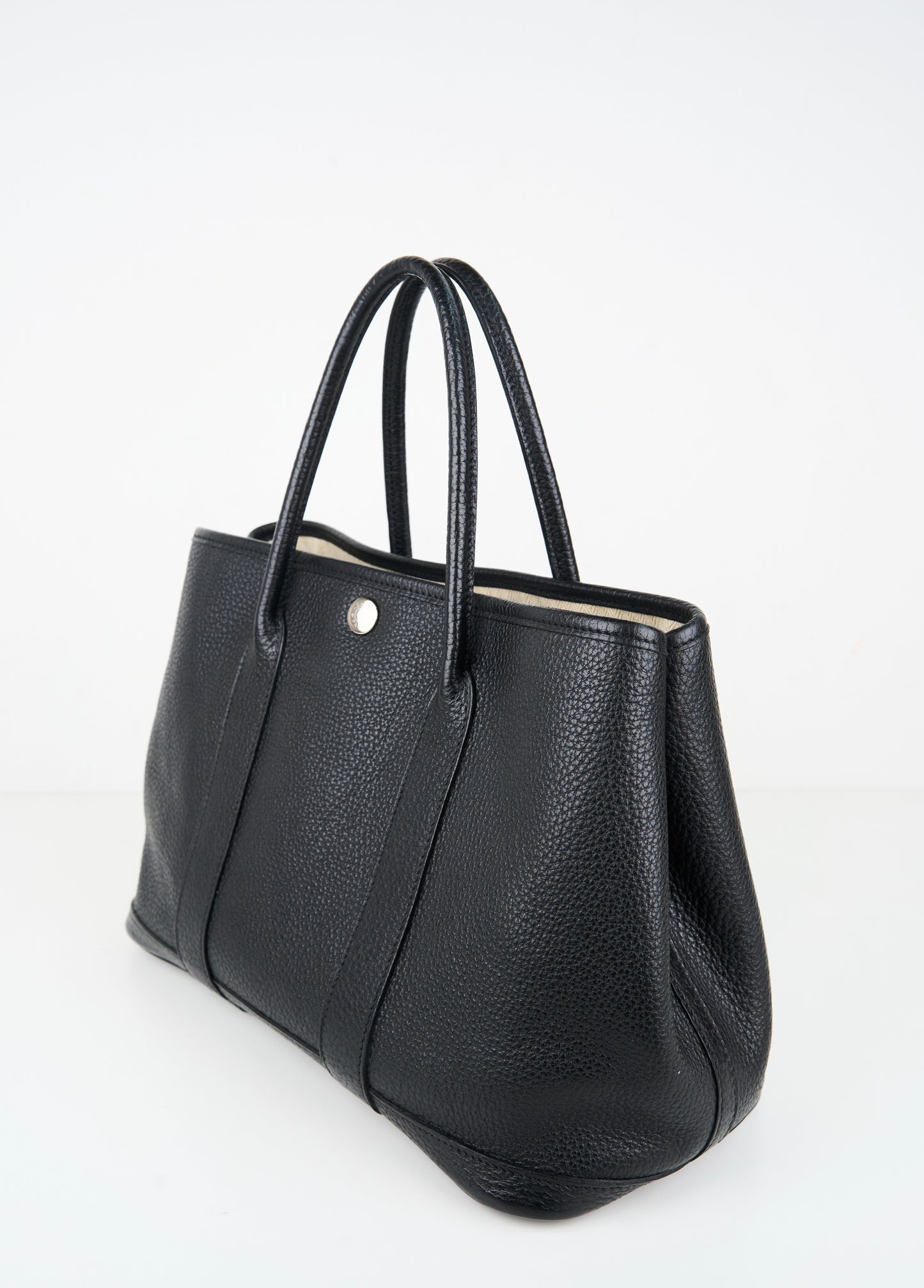 Hermes｜ Garden Party TPM  Black  Vache Country 2007