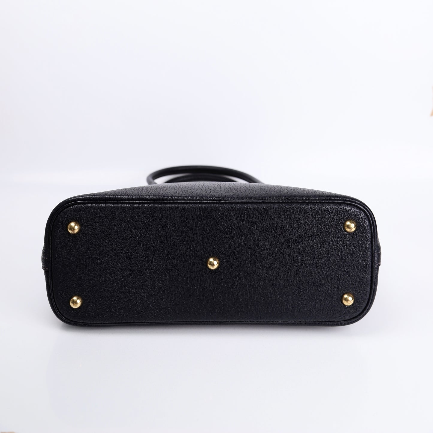 Hermes Bolide 31 in Chevre Bleu Indigo 2000,bottom