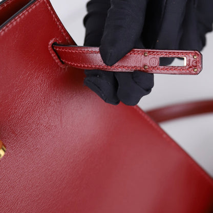 Hermes｜ Kelly Sport Shoulder Bag Box Calf Rough H 1993