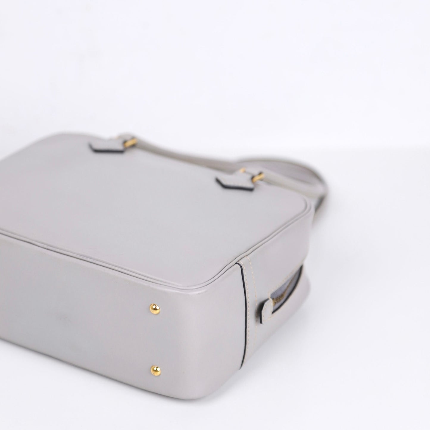 Hermes｜ Plume Mini  Handbag Plume 20 Box Calf Gris Perle 2011