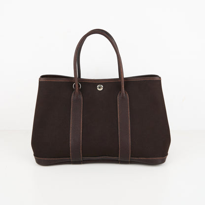 Hermes｜ Garden Party  TPM  2-Way Handbag Toile 2004