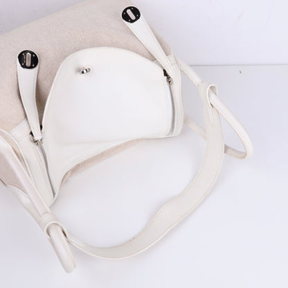Hermes｜ Lindy 30 2-way Handbag  Black  Swift/Toile 2007