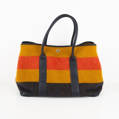 Hermes｜ Garden Party PM  Wool Handbag Limited