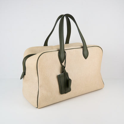 Hermes| Victoria 43 Olive Green Tolie 2011